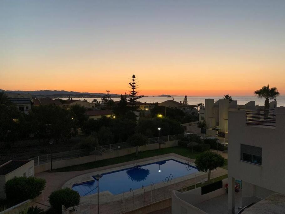 Apartamento En Marina Beach Con Vistas Al Mar El Pozo del Esparto Luaran gambar