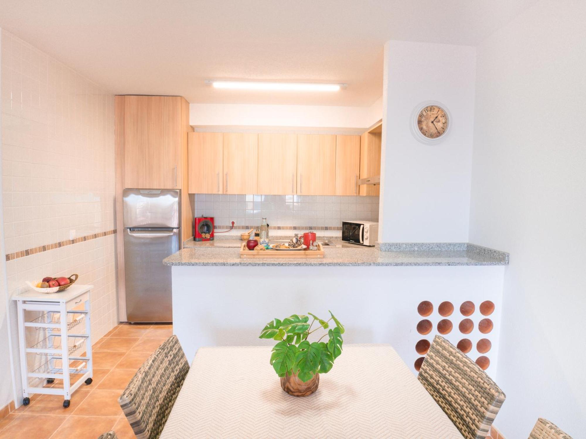 Apartamento En Marina Beach Con Vistas Al Mar El Pozo del Esparto Luaran gambar