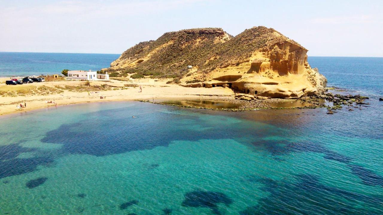 Apartamento En Marina Beach Con Vistas Al Mar El Pozo del Esparto Luaran gambar