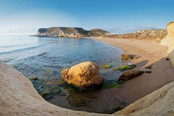 Apartamento En Marina Beach Con Vistas Al Mar El Pozo del Esparto Luaran gambar