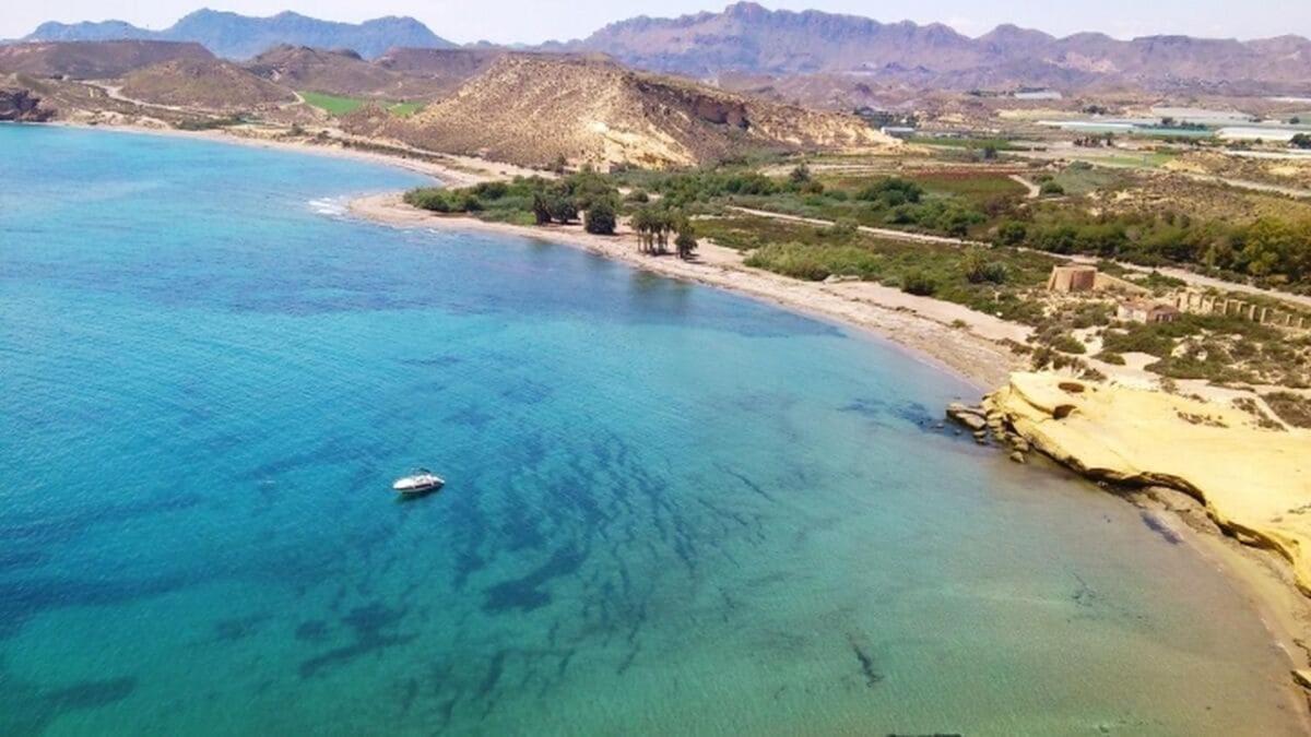 Apartamento En Marina Beach Con Vistas Al Mar El Pozo del Esparto Luaran gambar