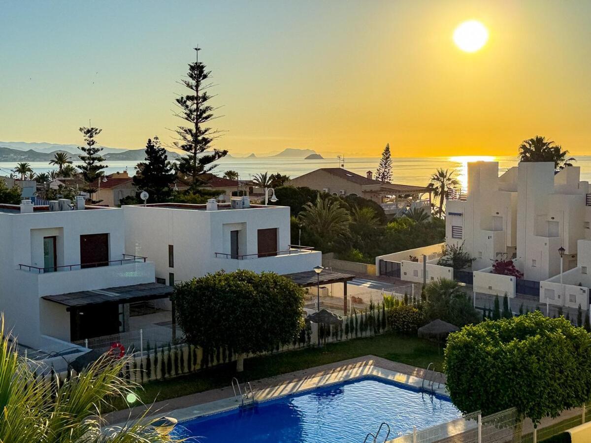Apartamento En Marina Beach Con Vistas Al Mar El Pozo del Esparto Luaran gambar