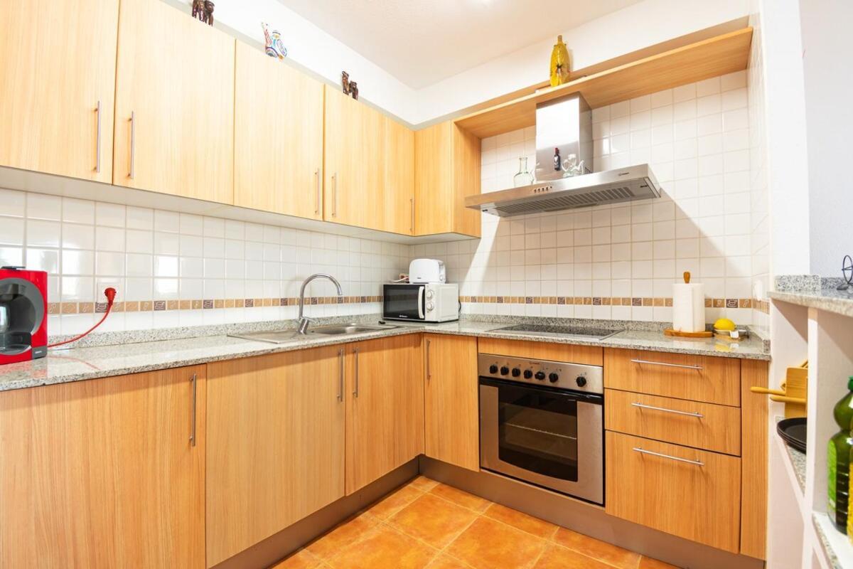 Apartamento En Marina Beach Con Vistas Al Mar El Pozo del Esparto Luaran gambar