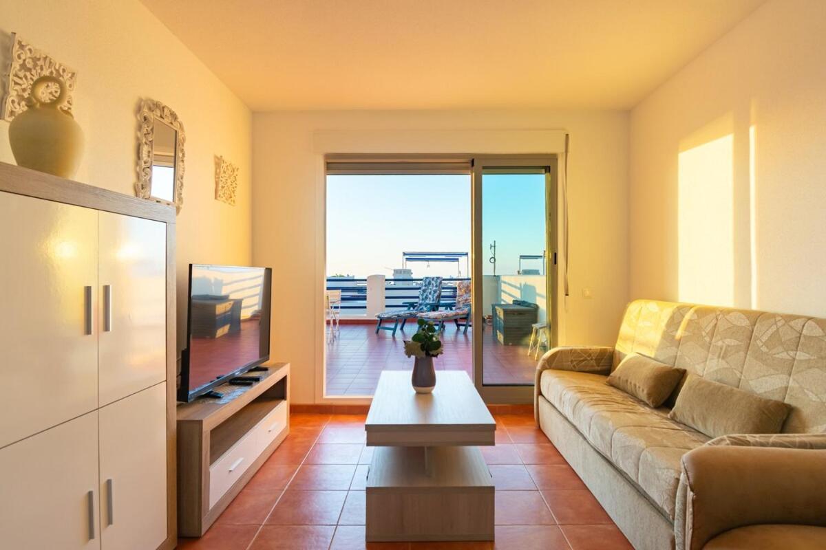 Apartamento En Marina Beach Con Vistas Al Mar El Pozo del Esparto Luaran gambar