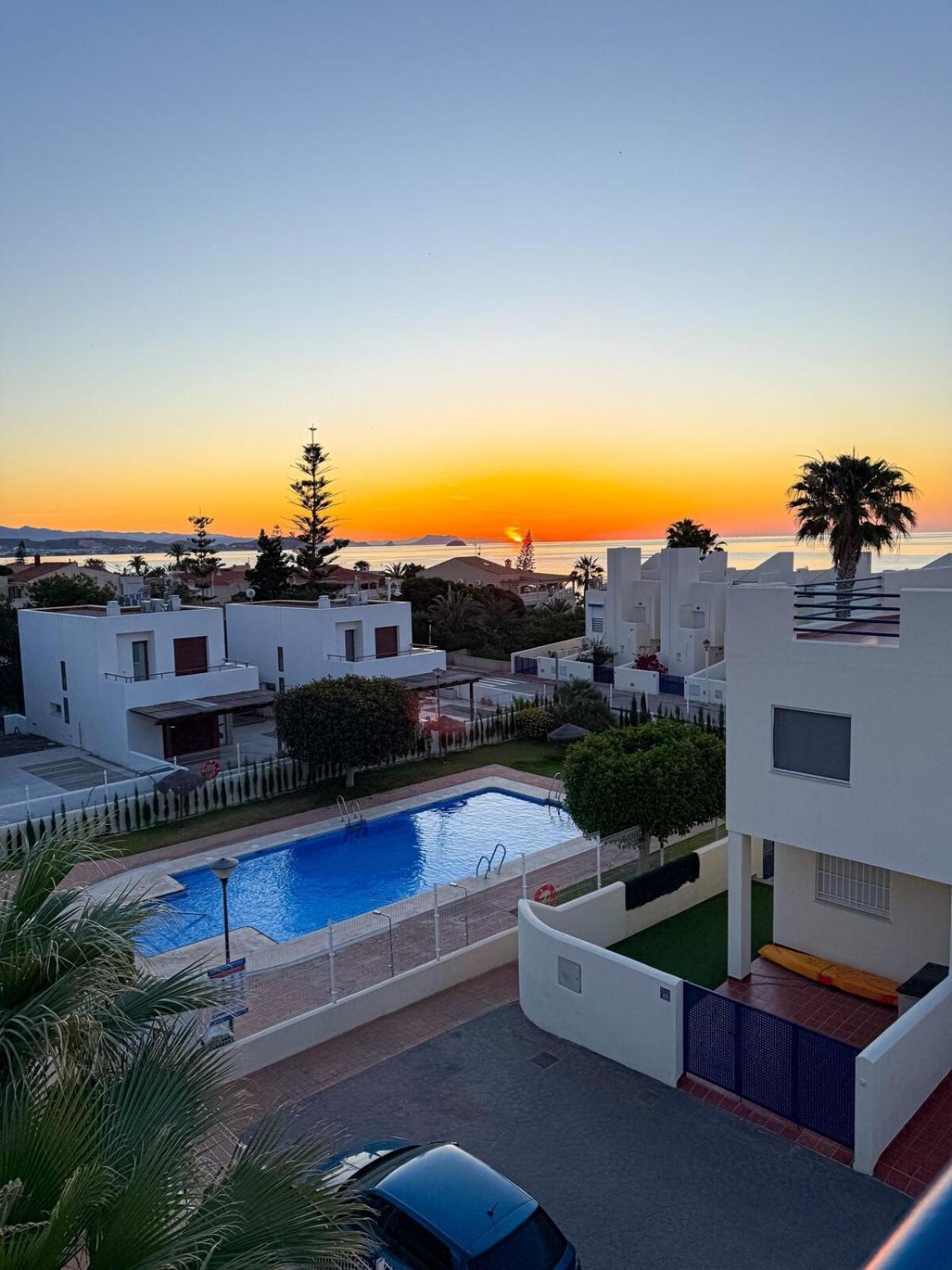 Apartamento En Marina Beach Con Vistas Al Mar El Pozo del Esparto Luaran gambar
